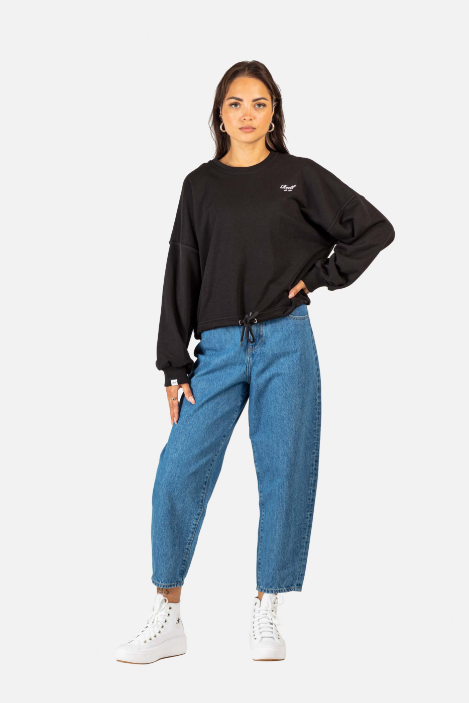 Women Sky Jeans Origin Mid Blue REELL SHOP The Official Reell