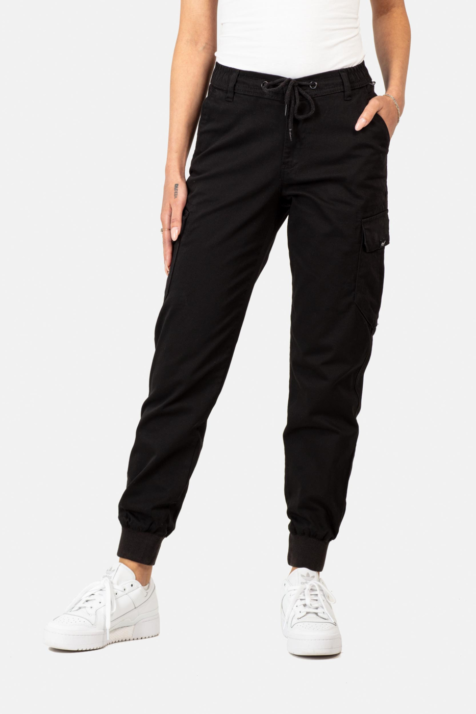 Reflex Women Rib Cargo Always Black REELL-SHOP