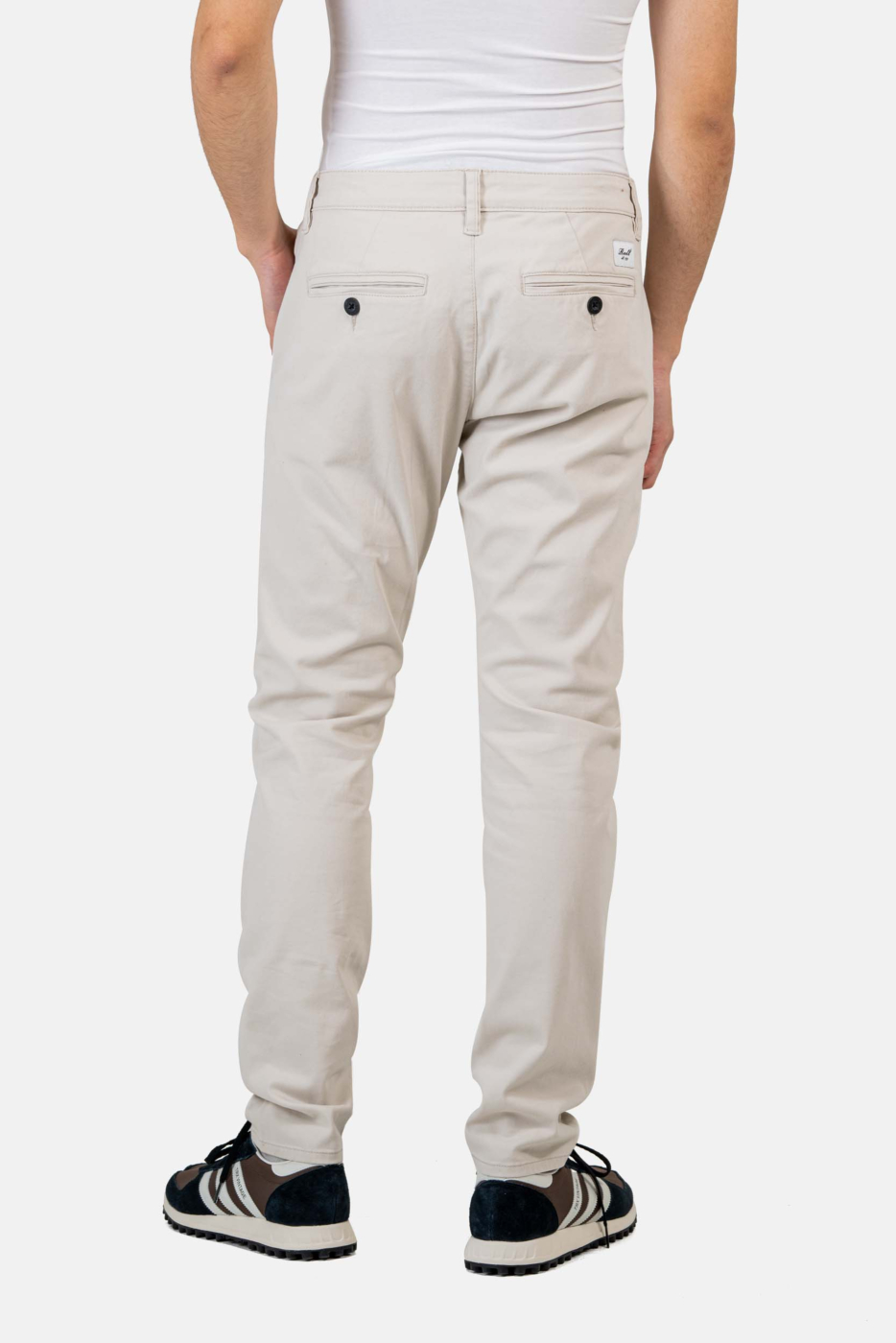 Reell - Flex Tapered Chino - Casual trousers - Dark Sand | 30 - Length: 32  (UK)