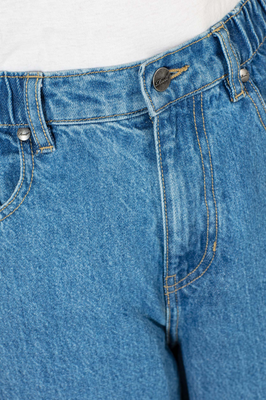 Women Sky Jeans Origin Mid Blue REELL SHOP The Official Reell